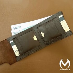 تصویر کیف جیبی مردانه کیف پول جاکارتی چرم طبیعی و دست دوز قیمت مناسب هدیه با تخفیف 