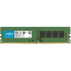 تصویر رم کامپیوتر کروشیال تک کاناله 8 گیگابایت با فرکانس 2666MHz Crucial DDR4 2666MHz 8GB CL19 Desktop Memory