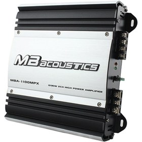 تصویر آمپلی فایر ام بی آکوستیک مدل MBA-1100MPX ا MB Acoustics MBA-1100MPX Car Amplifier MB Acoustics MBA-1100MPX Car Amplifier