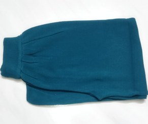 تصویر شلوار بگ بافت با سه رنگ طوسی، کرم طوسی و سبز - سبز 