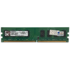 تصویر رم کامپيوتر کينگستون مدل DDR2 FSB 800 ظرفيت 2 گيگابايت استوک RAM 2.0 gb ddr2 fsb 800 KingSton stock