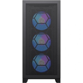 تصویر کیس گیمینگ گیم مکس Leader GameMax Leader Black ARGB Full Tower Gaming Case