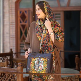 تصویر ست کیف و شال زنانه باران کد 09 Baran Women Bag and Shawl Set Code 09