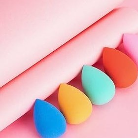 تصویر پد آرایشی تخم مرغی 