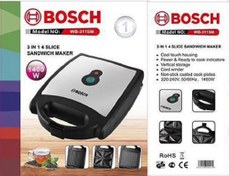 تصویر ساندویچ ساز 3 کاره بوش مدل 311 اسنک ساز سه کاره Bosch sandwich maker