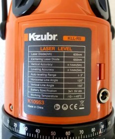 تصویر تراز لیزری 360 درجه زوبر مدل KLLG-5 Kzubr KLLG-5 laser level KLLG-5 Kzubr KLLG-5 laser level