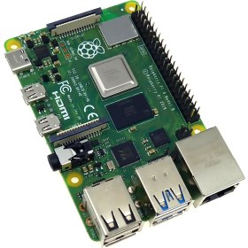 تصویر رزبری پای 4B رم 1 گیگابایت - برد رسپبری پای 4B رم 1GB Raspberry Pi 4B 1G