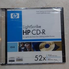 تصویر پک ده تایی LightScribe HP CD-R 