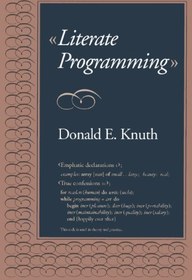 تصویر دانلود کتاب Literate Programming 1992 کتاب انگلیسی برنامه نویسی باسواد 1992