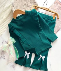 تصویر ست پنبه ریلی(فانریپ) ۲۵ - رنگ‌سبز / سایز۴۰ 