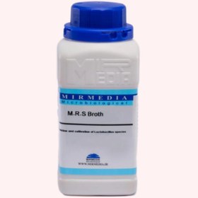 تصویر محیط کشت M.R.S Broth مدل پودری - میرمدیا - 100 گرم M.R.S Broth culture medium, powder model - MirMedia