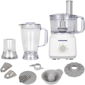 تصویر غذاساز گوسونیک مدل GFP-890 ا Gosonic GFP-890 Food Processor Gosonic GFP-890 Food Processor