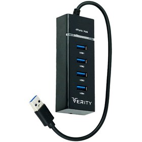 تصویر هاب usb2 وریتی مدل H402 
