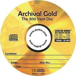 تصویر Delkin Archival Gold CD 