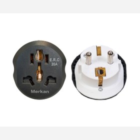 تصویر تبدیل سه به دو مرکان 