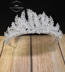 تصویر تاج عروس مدل 801 bridal tiara code 801