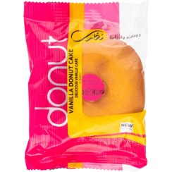 تصویر کیک دونات وانیلی نظری – 50 گرم 