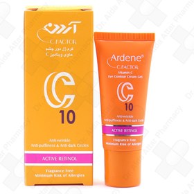 تصویر ژل کرم دور چشم ویتامین C آردن حجم 15 میلی لیتر Arden vitaminC eye cream gel 15ml