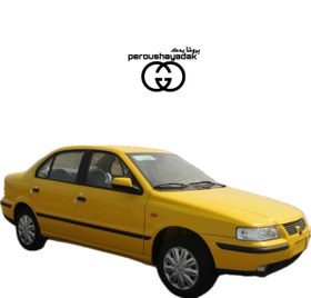 تصویر گلگیر جلو سمند زرد شرکتی 