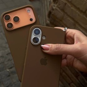 تصویر سیلیکونی قهوه ای(158) - iphone 13promax 