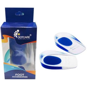 تصویر کاپ طبی ژله ای خار پاشنه زنانه فوت کر مدل FOOTCARE JELLY HEEL CUP P-004 