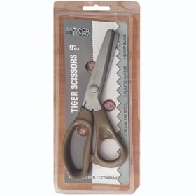 تصویر قیچی خیاطی تایگر مدل هلال بر (کیفیت خوب) 
