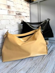 تصویر کیف دوشی زنانه شل از جنس سیلک 