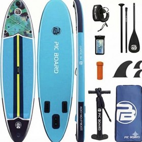 تصویر پدل برد مدل Aria برند pic board رنگ آبی 