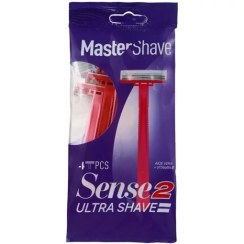 تصویر خودتراش زنانه 3 لبه مستر شیو Master Shave بسته 3 عددی 
