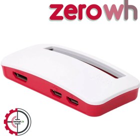 تصویر کیس اورجینال قرمز برد رزبری پای زیرو Zero و Zero W 