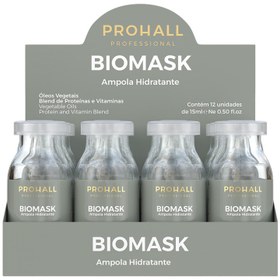 تصویر پک آمپول پروهال مدل prohall biomask ampola pack دوازده عدد 15 میلی لیتر 