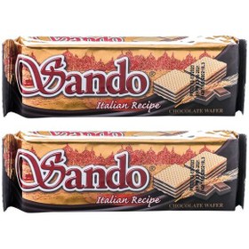 تصویر ویفر شکلاتی ساندو ۳۲ گرم 