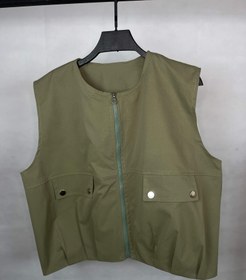 تصویر وست کتان - مشكي 