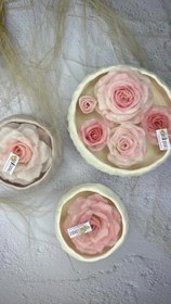 تصویر شمع گل دستساز - ۲ 