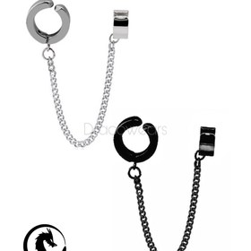 تصویر پیرسینگ ایرکاف دار فیک 