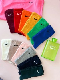 تصویر جوراب ورزشی ساق بلند نایک مدل 901022 