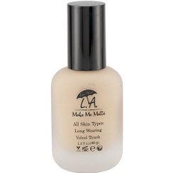 تصویر کرم پودر مدل Make Me Matte ال ای 322 LA Matte Foundation