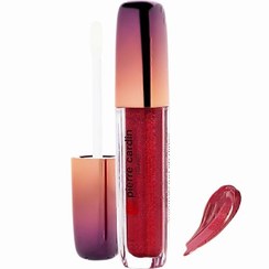 تصویر لیپ گلاس رنگی هولوگرامی و شاین دار پیر کاردین ۱۱۳۰۵ رزقرمز-510 