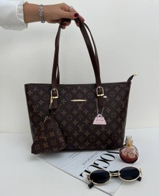 تصویر کیف زنانه سگگ دار - ال وی مشکی 