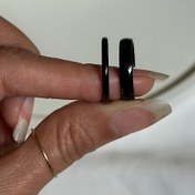 تصویر انگشتر حلقه مشکی 