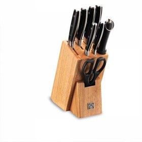 تصویر سرویس کارد کرکماز مدل مولتی بلید (9 پارچه) Korkmaz Multi Blade Knife Set