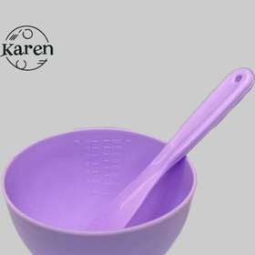 تصویر کاسه کاردک سیلیکونی 