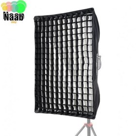 تصویر سافت باکس فوتوکس PHOTOX SoftBox 70×100+زنبوری گرید 