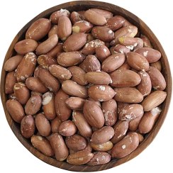 تصویر مغز بادام زمينی نمکی 