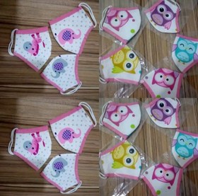 تصویر ماسک پارچه ای کودک 