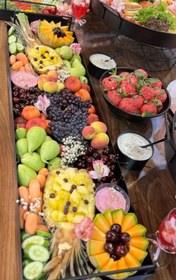 تصویر انواع دیس میوه 