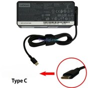 تصویر آداپتور لپ تاپ لنوو 20V 3.25A-15V 3A-9V 2A-5V 2A Type C مستطیلی-اورجینال Adaptor Laptop Lenovo 20V 3.25A-15V 3A-9V 2A-5V 2A Type C ORG