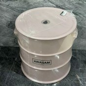 تصویر بانکه قهوه آریسام حجم ۵ لیتر طرح بشکه 