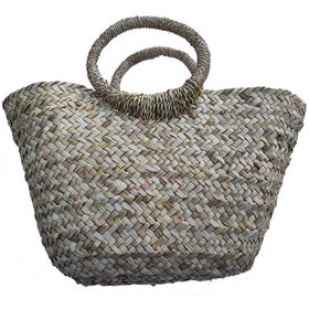 تصویر ساک حصیری تیسا کد 13 Tisa straw bag code 13