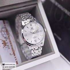 تصویر ساعت مچی مردانه الوز ضد آب با بند استیل 